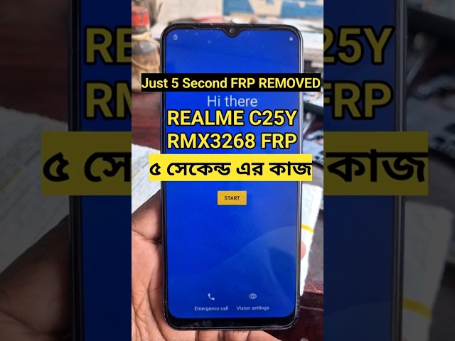 Remove FRP in 5 SECONDS on Realme C25Y RMX-3268?