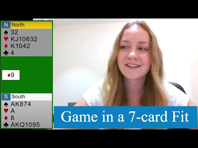 Game in a 7-card Fit - with India Leeming