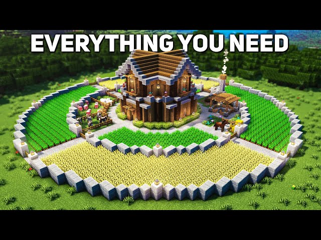 Minecraft: Ultimate Survival Base Tutorial (how to build 1.19)