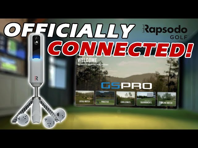 Rapsodo MLM2Pro is OFFICIALLY CONNECTED to GSPro! | FULL Setup