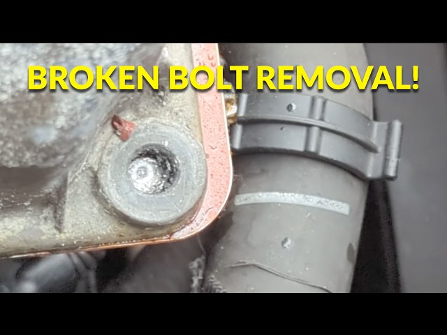 How to Remove A Broken or Snapped Bolt Without Welding | Remove Broken Bolt in Recessed Hole
