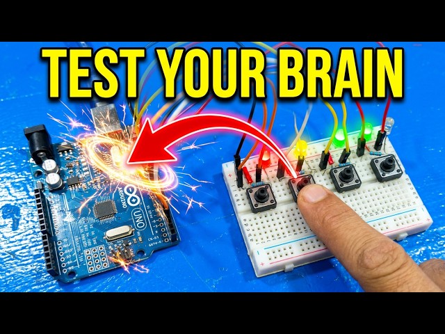 DIY Arduino Memory Game | Projet Électronique Amusant ⚡