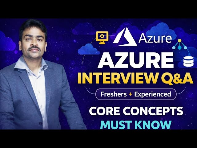 Azure Interview Questions for Freshers & Experienced | Must-Know Topics