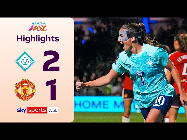 Van de Donk SHINES as LCL dominate! 🤩 | London City Lionesses 2-1 Man Utd | WSL Highlights