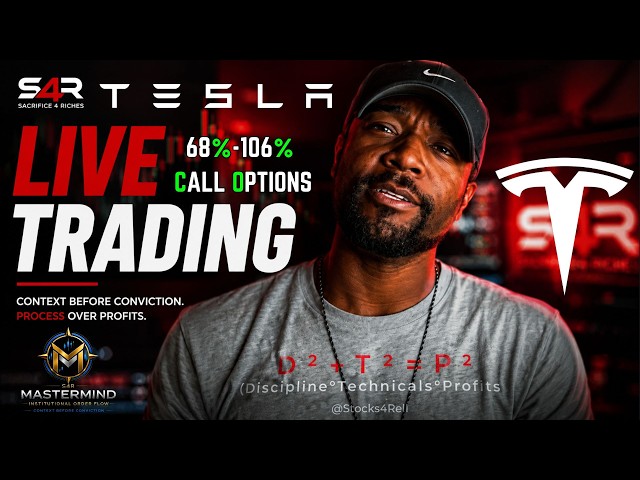 Live Trade Session Review - TSLA 100% Community Gains