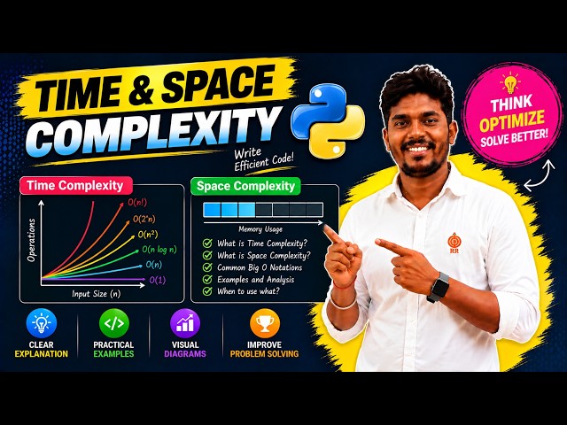 Time and Space Complexity | Big O Notation Explained