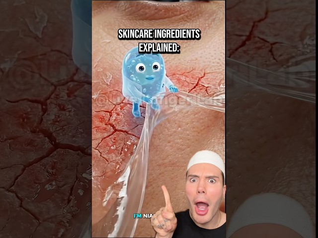 VIRAL SKINCARE INGREDIENTS EXPLAINED!😱 #skincareroutine #skincaretips #skincareproducts #skin