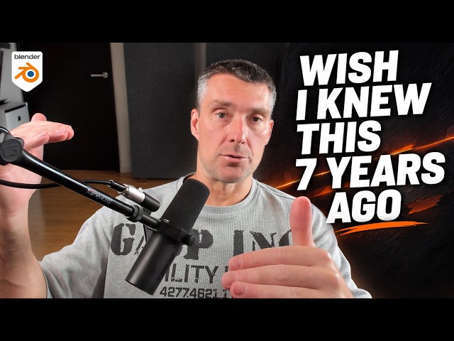 If I Started Learning Blender Again I'd Do These 7 Things