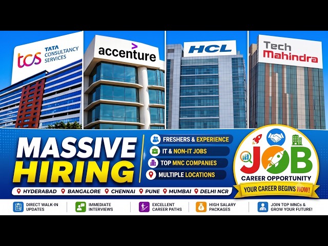 🔥Don't Miss These IT Jobs: CGS, Infosys, and HCLTech Hiring