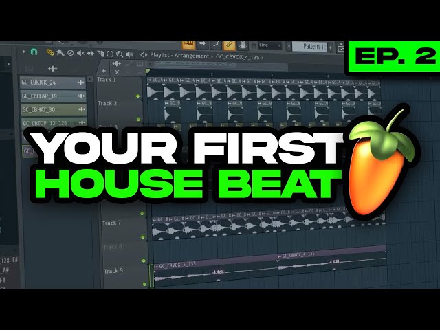 Making your FIRST BEAT | Beginner HOUSE MUSIC tutorial EP. 2