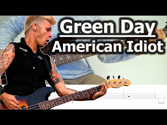 Green Day - American Idiot | Bass Tabs Tutorial