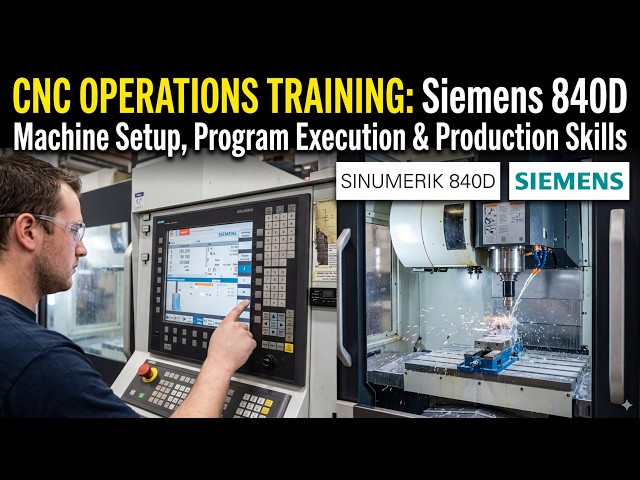Module 2: CNC Operations Training | Machine Setup, Program Execution & Production Skills