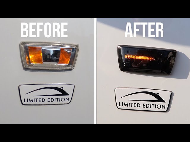 INSTALLING DYNAMIC SWEEPING SIDE INDICATORS TO MY CORSA!