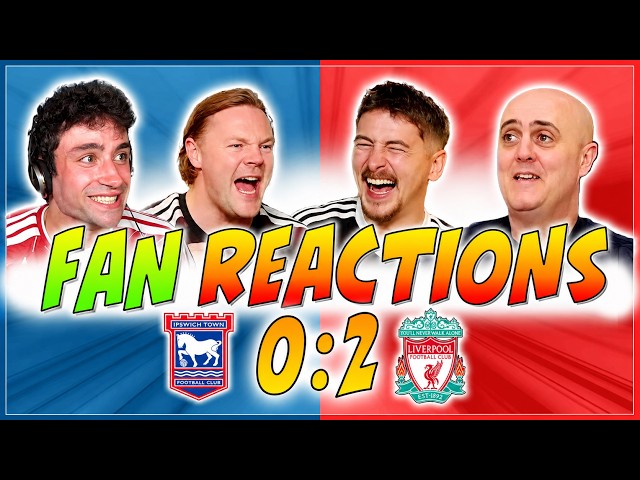 Liverpool Fans Reactions to Ipswich 0-2 Liverpool | Premier League Fan Reactions