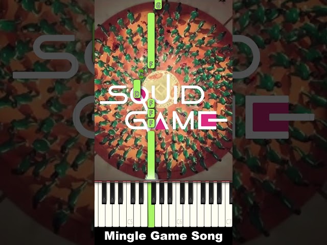 Squid Game Season 2 - Mingle Game Song (EASY Piano Tutorial)