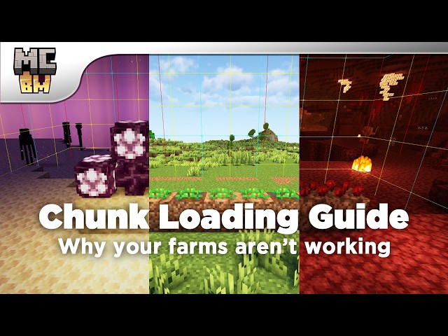 Why your Farms arent Working - Minecraft Chunk Loading Guide | Minecraft Basic Mechanics