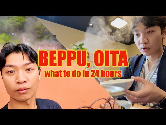 japan vlog | hells of beppu, ryokan, and michelin star onsen