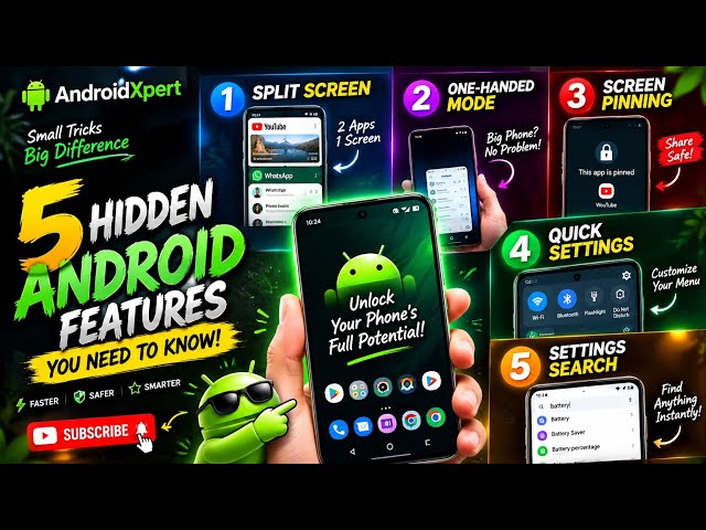 Unlock the hidden potential of your Android phone! 📱🔥