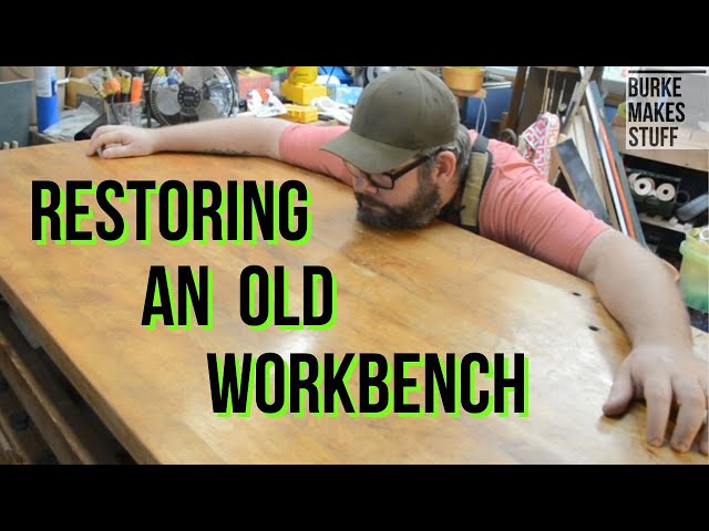 How to restore an old workbench. Fixing an old workbench. Part 1