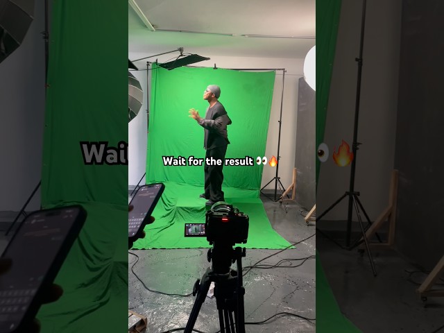 Blender 3D Green screen Vfx Before and After  #comingsoon
