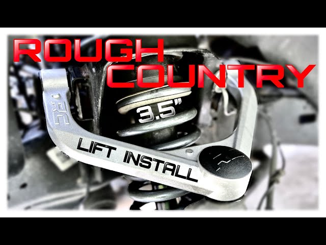 Rough Country 3.5" Lift Install On My Ram 1500 5th Gen