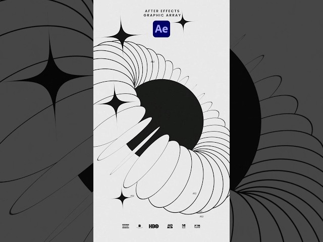 Create Cinematic Minimal Motion Graphic Array in After Effects