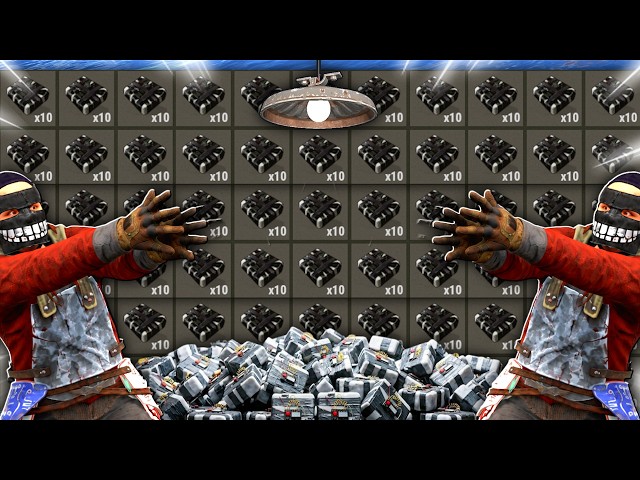 Raiding a CLANS TOP SECRET C4 VAULT in Rust (JACKPOT)