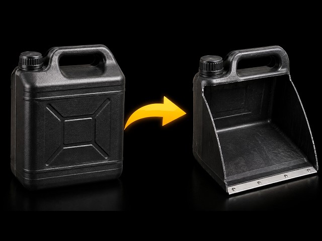 Don’t Throw Away Plastic Cans — Turn One Into This Useful Tool!