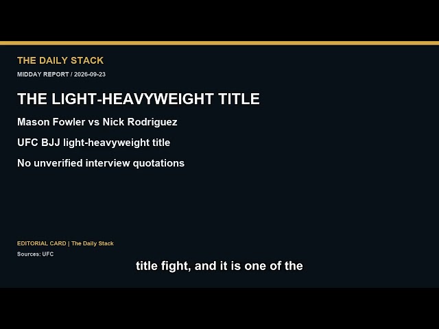 UFC BJJ 11 Tonight: Full Card Preview + PGF Qualifier Weekend