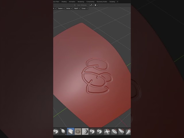 Easiest Panel Cuts in Blender? Using Layer Brush for Panel Cuts #Blender #B3D #Blender3D