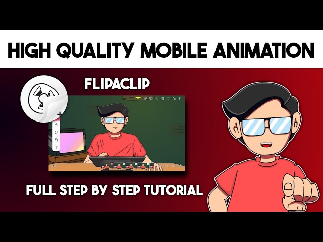 How to make animation in Flipaclip on Mobile - For Beginners Full Tutorial like RG Bucket List