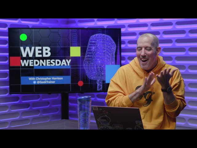 Web Wednesday: Creating full stack web apps with Blazor - with Cecil Phillip