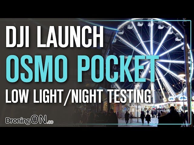 DJI Osmo Pocket Low-Light/Night Testing (in 4K 60fps)