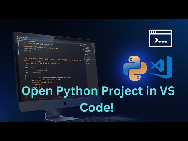 How to Open Any Python Project in VS Code Using Command Prompt | Quick & Easy Tutorial