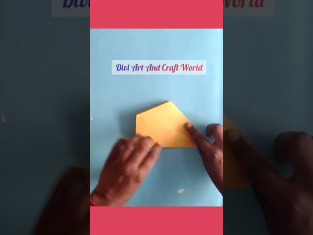 How to make paper Hen | origami | paper craft #shorts