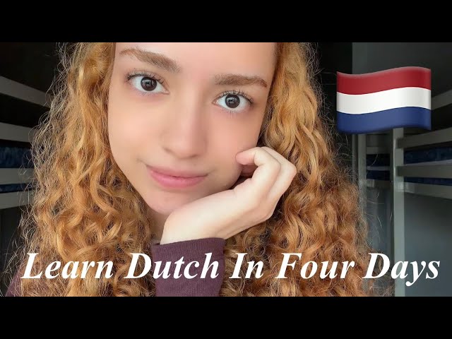 How I Learned Dutch From ZERO to A1+ in 4 Just DAYS 🇳🇱 + FREE RESOURCES 