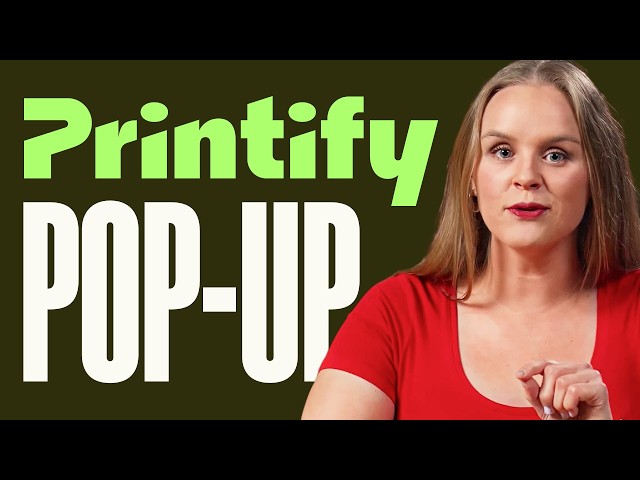 How to Start an Online Store for Free in 2026 (Printify Pop-Up)