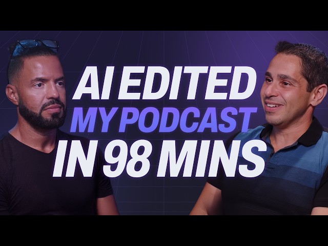 How I Use AI to Edit Podcasts, Make Thumbnails and Finish Client Work