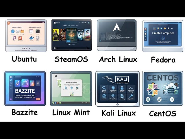 Every Linux Distro Explained in 11 Minutes