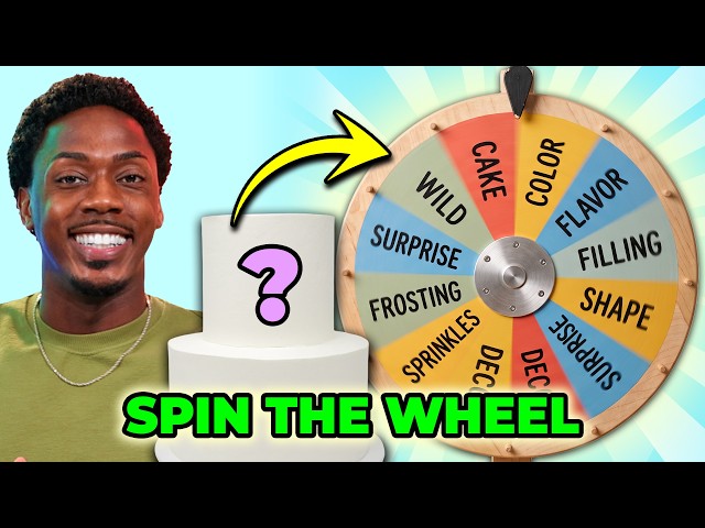 I Spin a Wheel to Create a Cake
