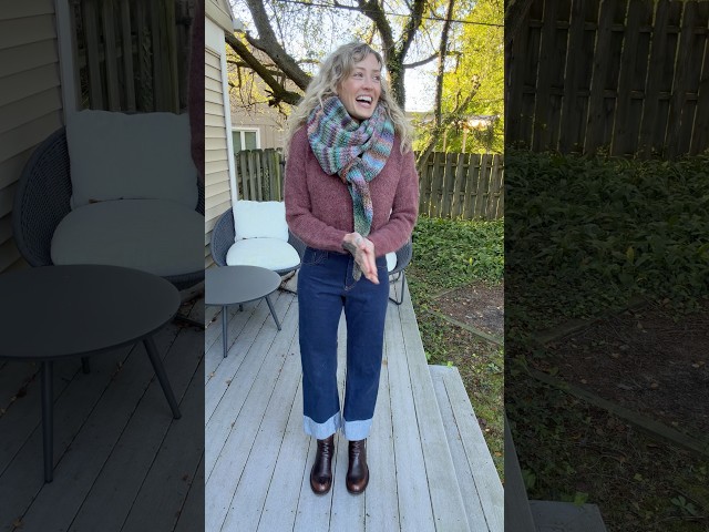 Thanks, I Made It! New sweater (coming soon!) + Helene Jeans + Jaunty Shawl