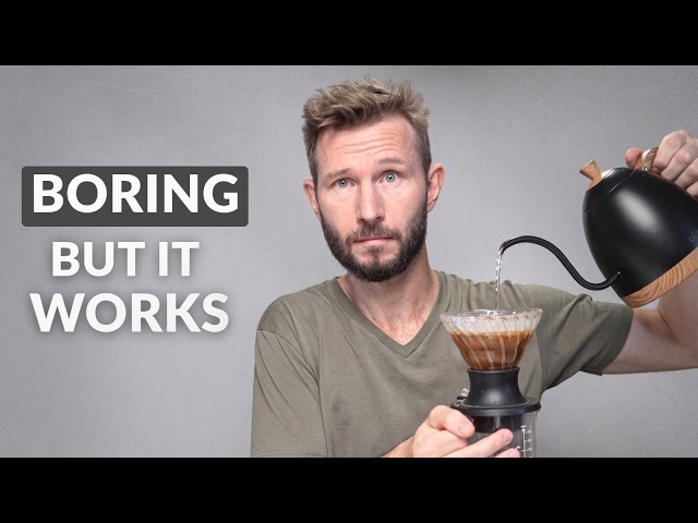 Unfortunately, making delicious coffee is this simple
