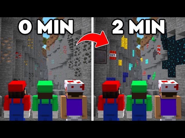 Minecraft, But the Ores Change Every Minute...
