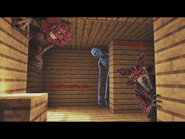 6 Minecraft Newly Added Horror Mods For BEDROCK EDITION | Minecraft Horror Mods For BEDROCK EDITION