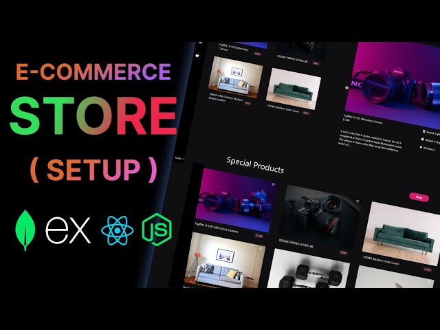 MERN Stack Project Setup: Your Gateway to E-Commerce Development