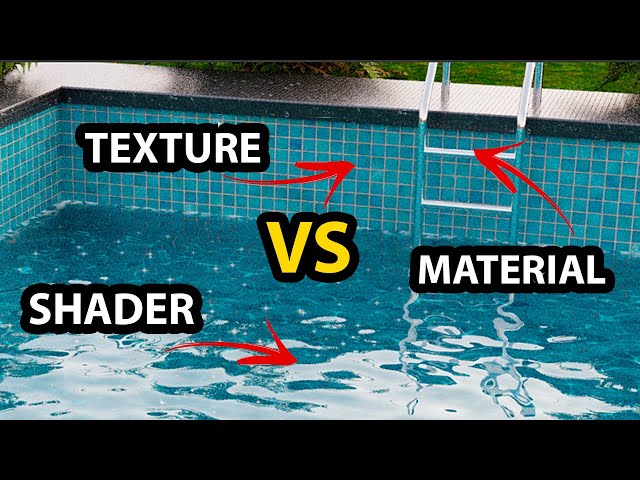 Textures vs Materials Vs Shaders: What you Need to Know!