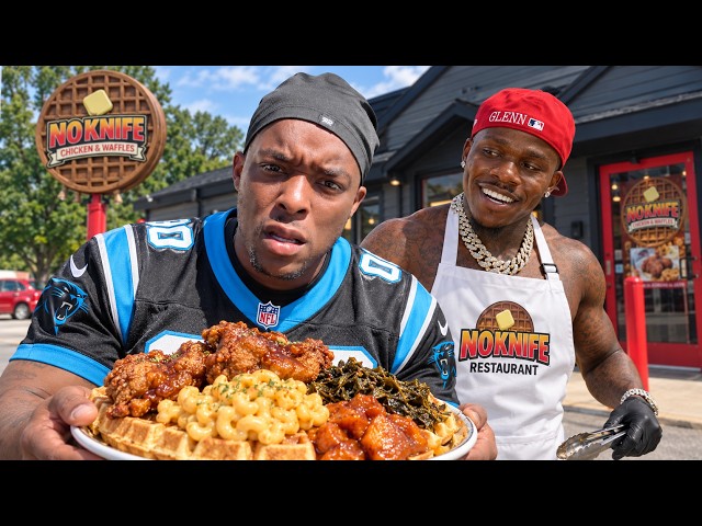 I Tested DaBaby New Restaurant " NO KNIFE Chicken & Waffles "