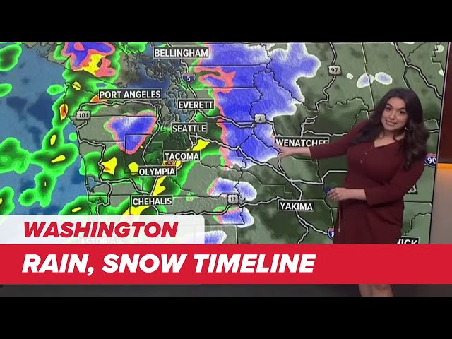 Rain on the way, snow level dropping | Washington Weather Update