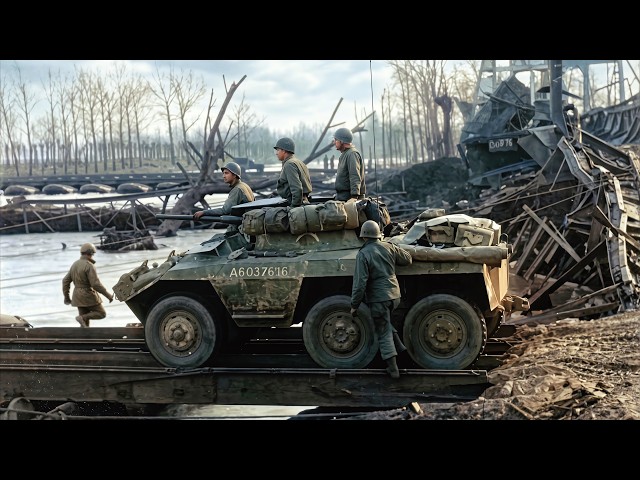 Rare World War II Footage: Frontline Operations in Restored Color