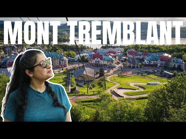 A Perfect Day in Mont-Tremblant | Gondola Ride & Village Walk Vlog | theMountainFam